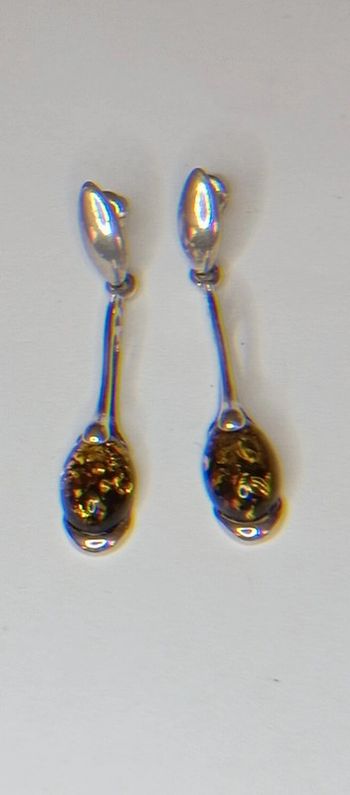 Magnifique boucles d'oreilles argent