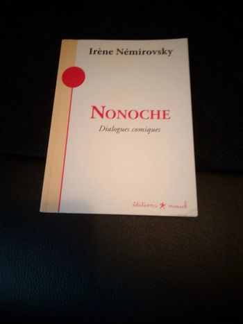 Livre Nonoche dialogues comiques
