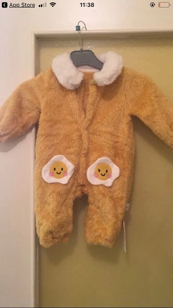 Ensemble fourrure pour bébé de 3 mois