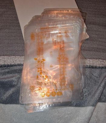 Pochette conservation lait