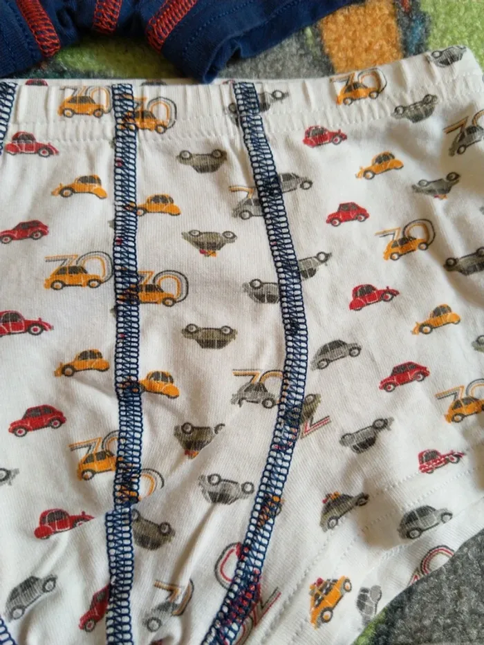 Lot de 3 boxers voiture Tex, taille 2-3 ans, 98cm - photo numéro 3