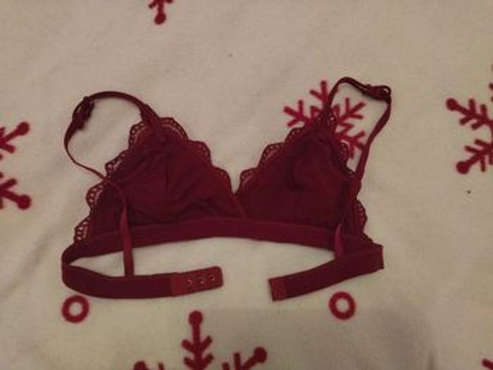 Soutien gorge rouge XS Shein - photo numéro 3