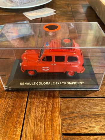 Renault colorale 4x4 pompiers