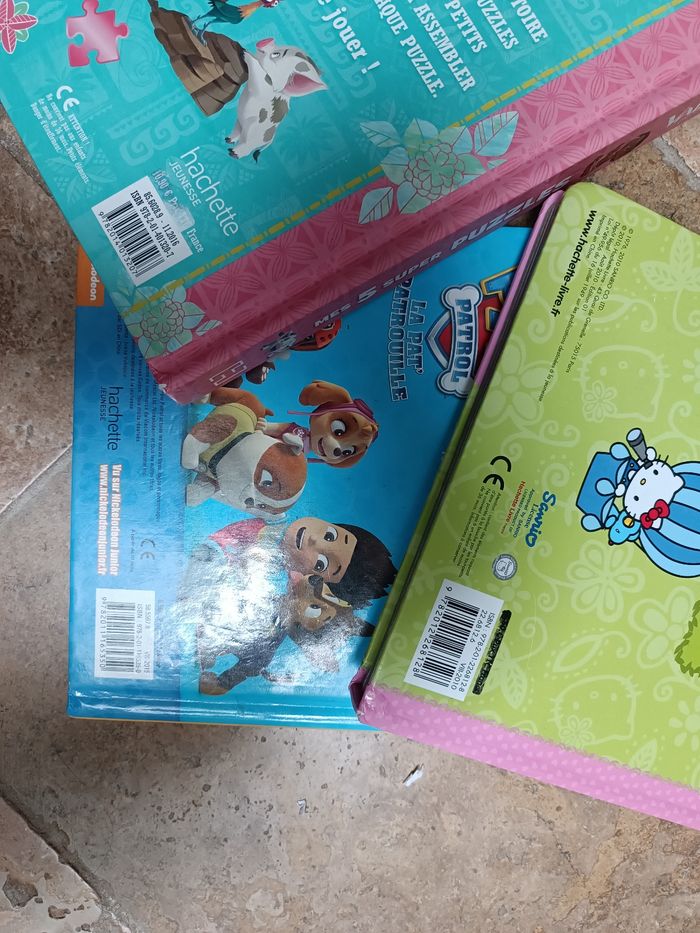 Lot de 3 livres puzzles - photo numéro 2
