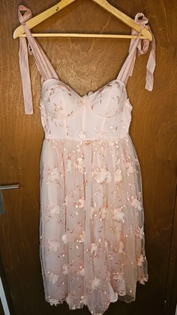Sublime robe corset rose shein .T 36.