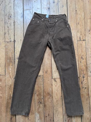 Jeans marron 30 38 C17 vintage 