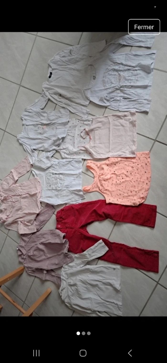 Lot de vêtements 5.6 ans
