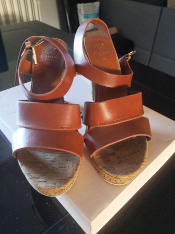 Sandales marron