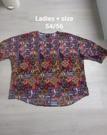 Blouse Ladies + size taille 54/56