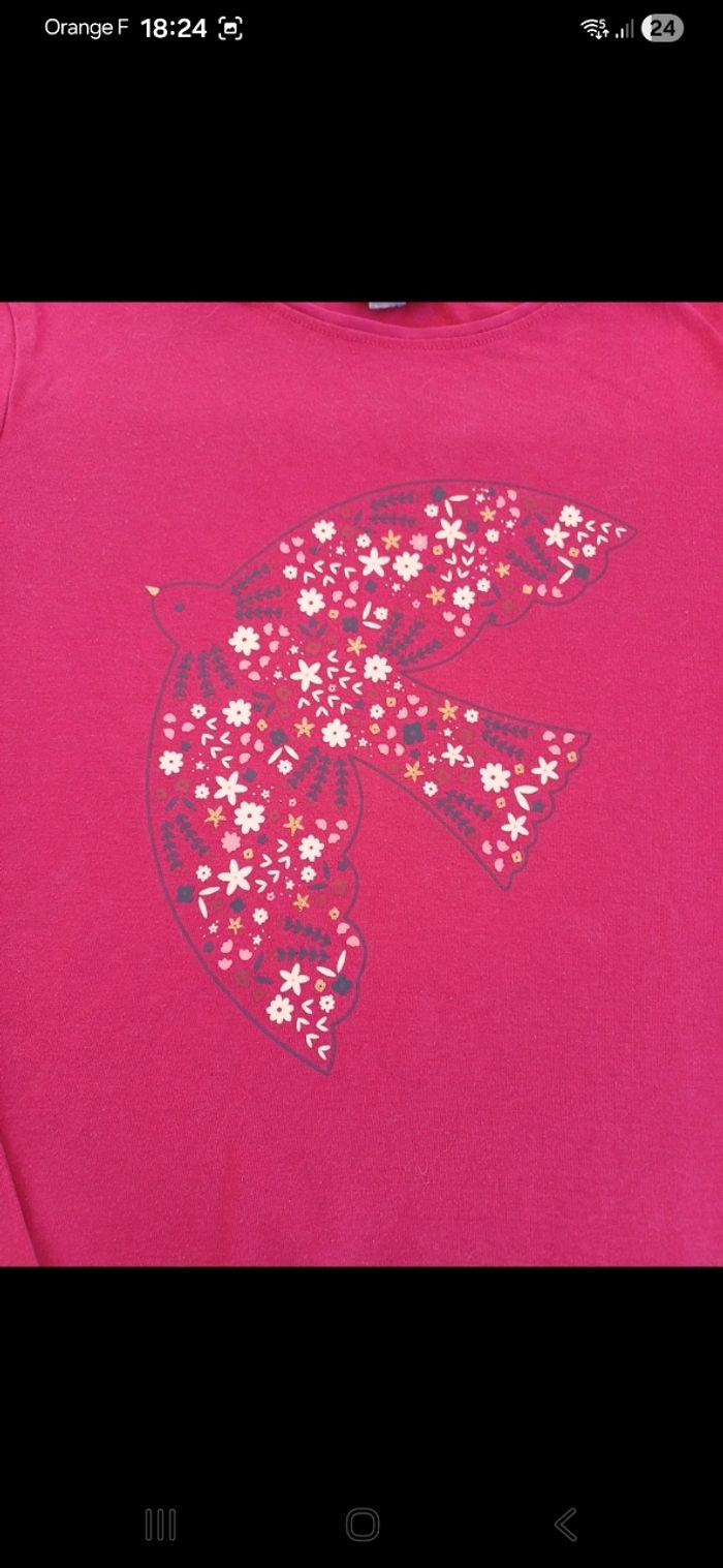 T.shirt fille taille 10 ans - photo numéro 2