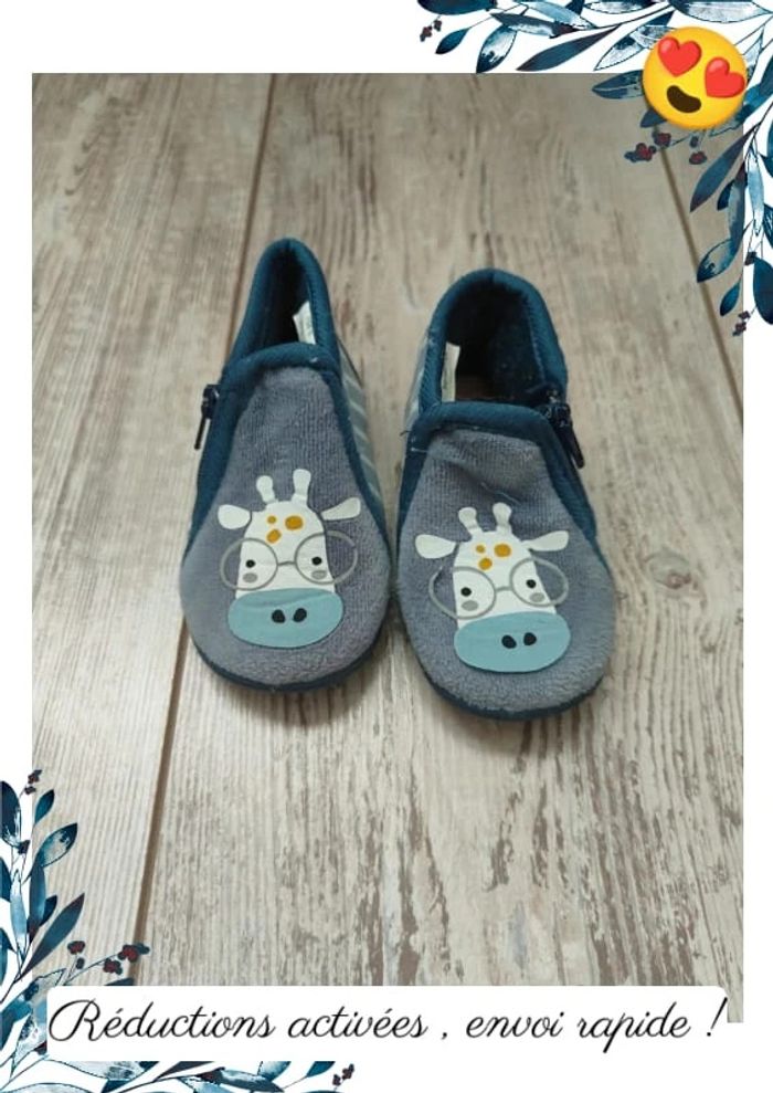 Chaussons bébé taille 19 - photo numéro 2