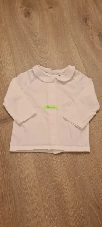 T-shirt col claudine