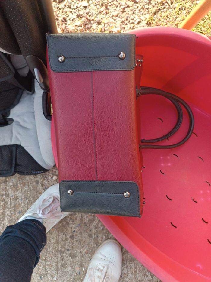 Sac à main rouge - photo numéro 4