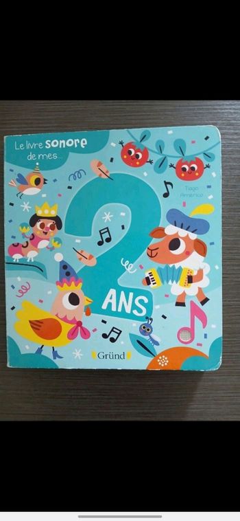 Livre sonore de mes 2 ans grund