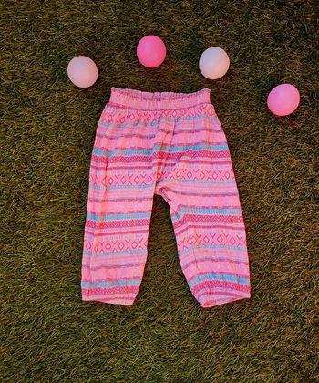Pantalon léger rose neuf ! 24 mois