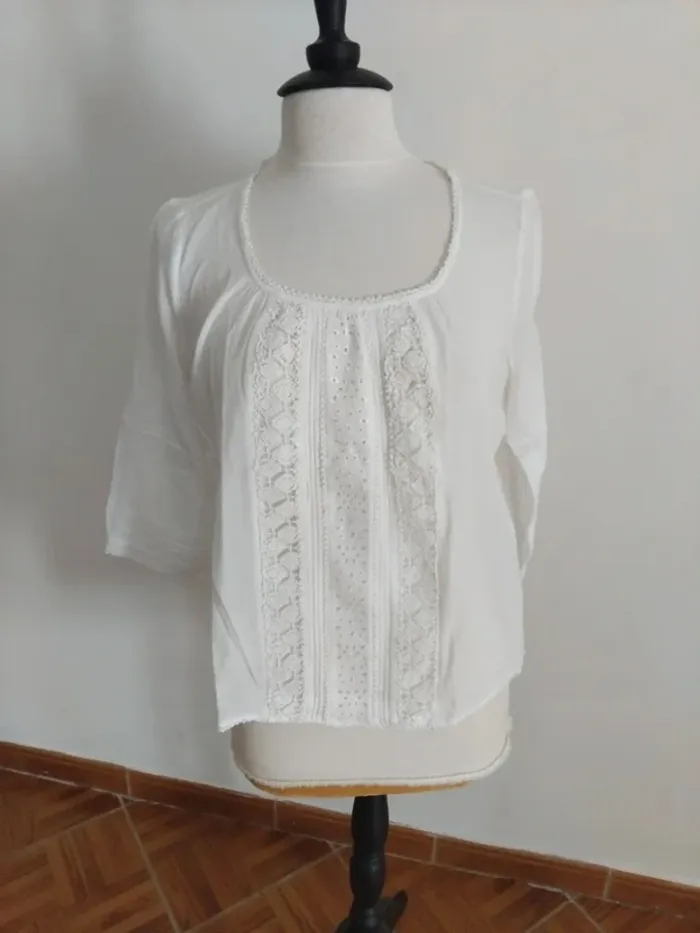 Blouse manches 3/4 123 t44 - photo numéro 2