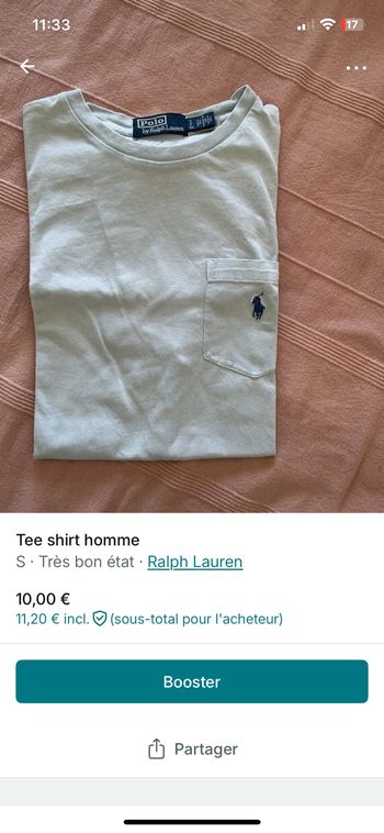 Polo homme
