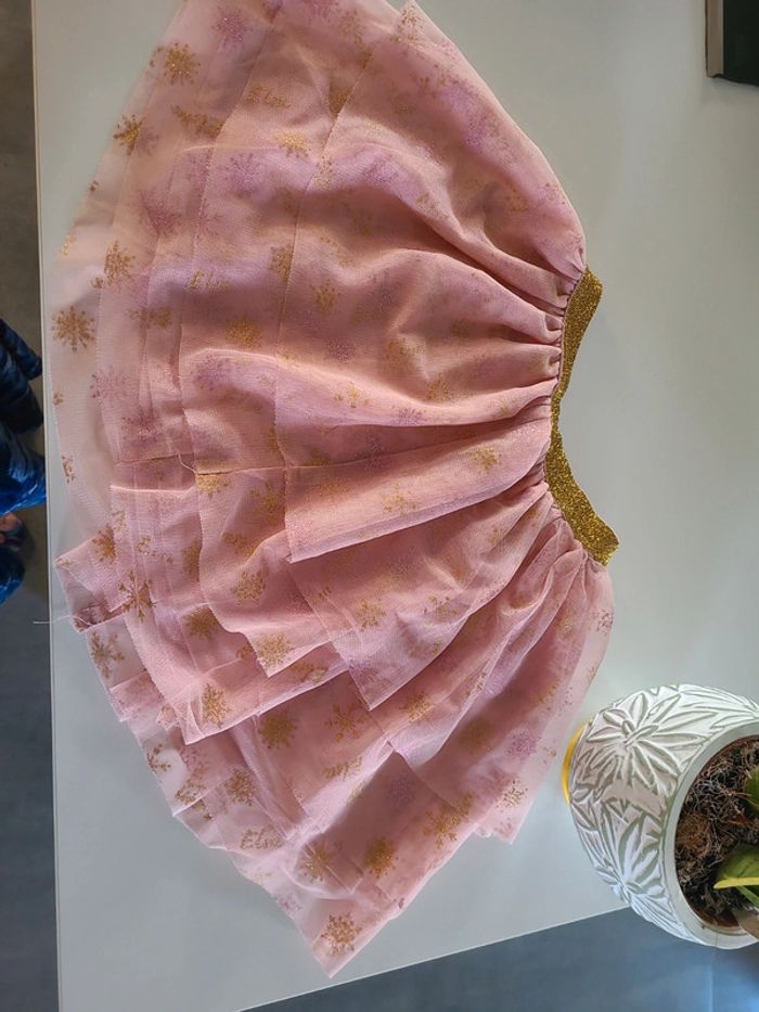 Jupe rose à paillette, taille 8 ans - photo numéro 3