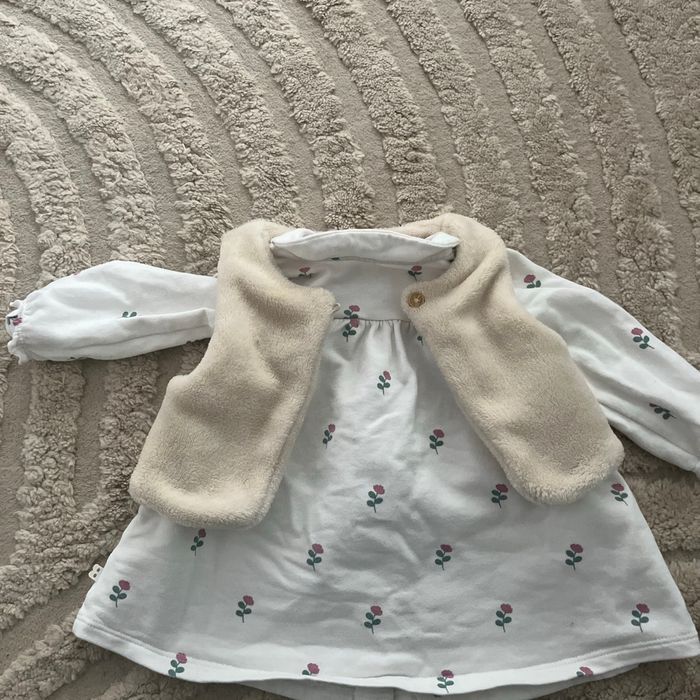 Robe de bébé fille