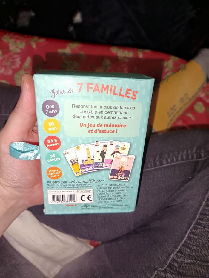 Jeu de 7 familles special Belgique - photo numéro 3