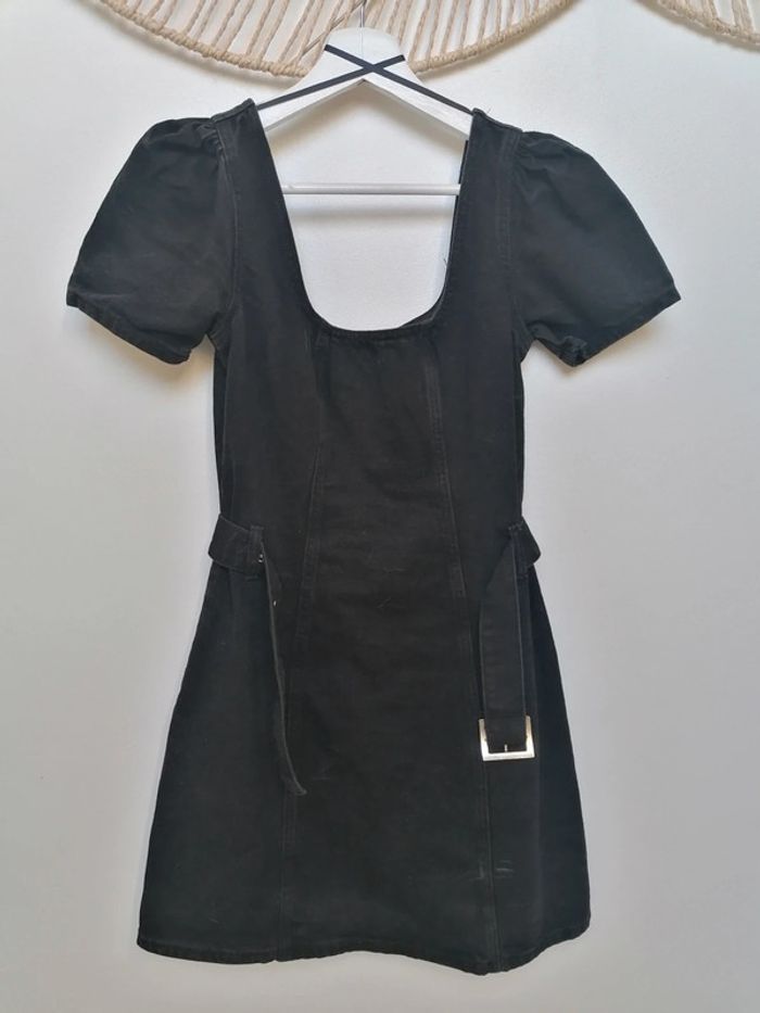 Robe en jean noir - photo numéro 3