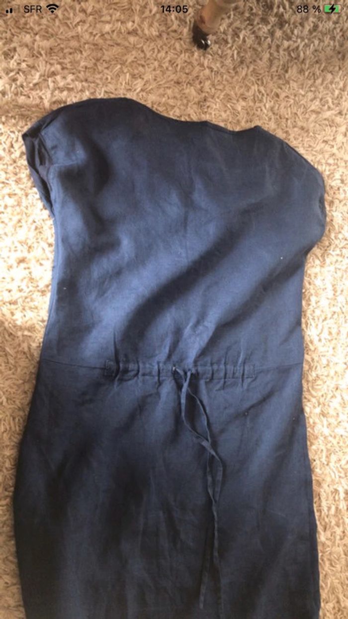 Robe bleu kookai oversize - photo numéro 3