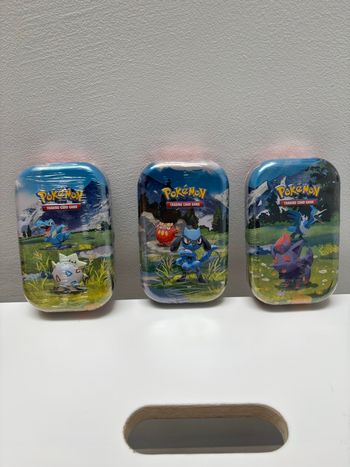 3 mini tins héros transcendants