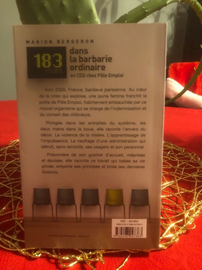 Dans la barbarie ordinaire en CDD chez pôle emploi - Marion Bergeron - photo numéro 2