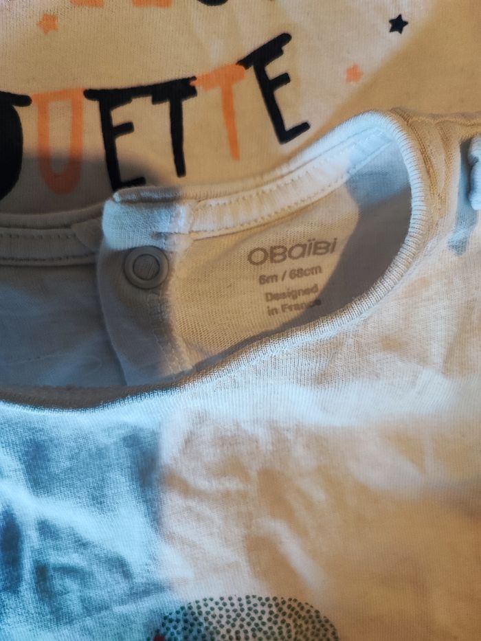 Lot 3 petits haut fille - photo numéro 2
