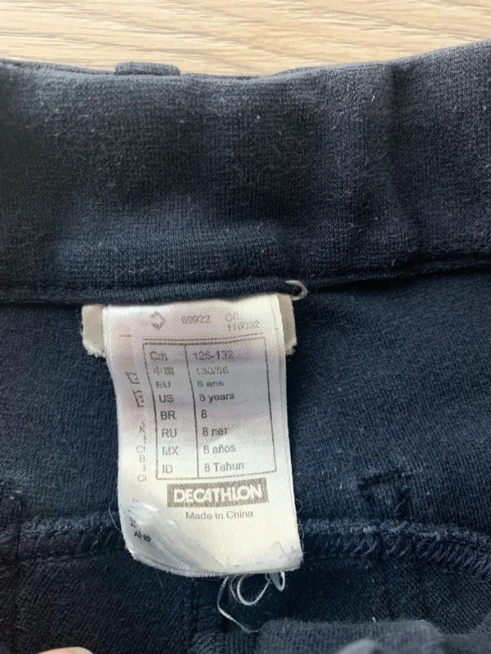 Pantalon d’équitation Fouganza 8 ans – Bleu Marine – Très bon état - photo numéro 5