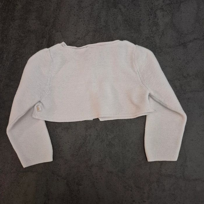 Bolero blanc 18 mois - photo numéro 2