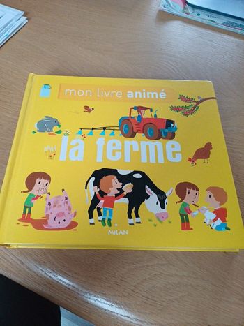 Livre animé la ferme