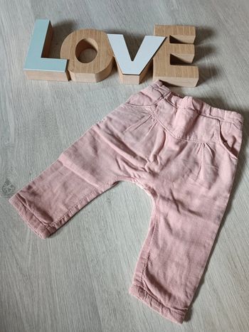 Sarouel pantalon velours 3 mois