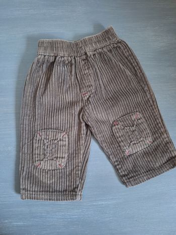 Pantalon velours