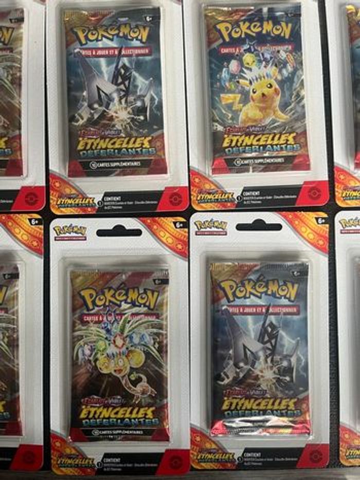 Lot de 10 boosters étincelles déferlantes sous blister - photo numéro 9