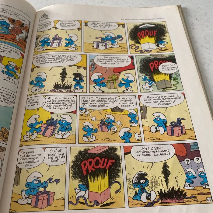 Bd histoires des schtroumpfs - photo numéro 3
