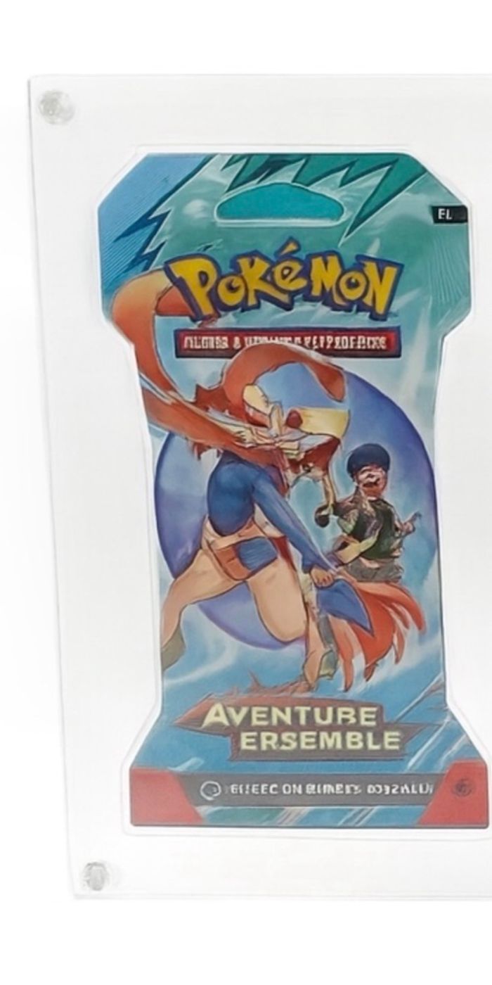 Cadre Plexiglass Haut de Gamme + Artset Pokémon EV09 - Aventures Ensemble - photo numéro 3