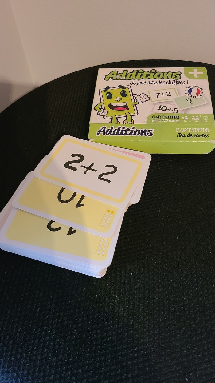 Jeu Cartatoto Additions des le CP