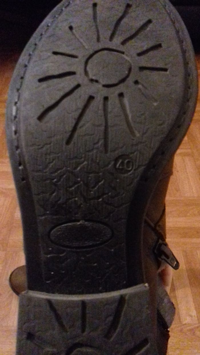 Bottines marron mat - photo numéro 8