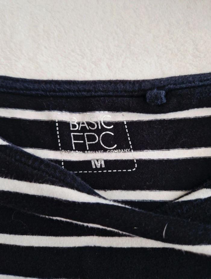 🤰 Marinière de grossesse - Noir et Blanc - Taille 38 - 🤰 - photo numéro 4
