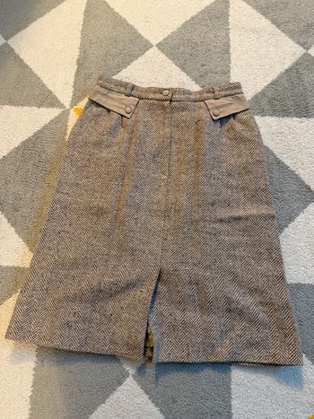 Jupe en laine vintage Taille 42