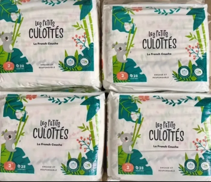 4 paquets de couches