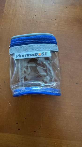 Petit sac transparant Pharma
