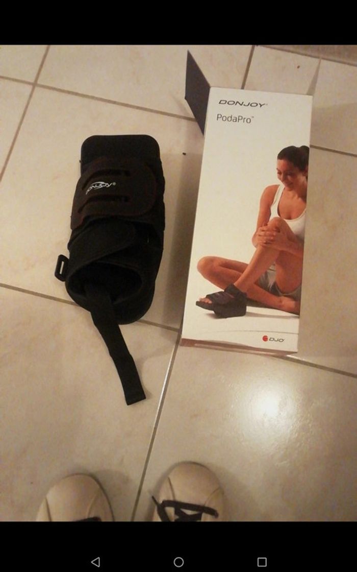 Chaussure de décharge botte de marche 39 42 - photo numéro 2