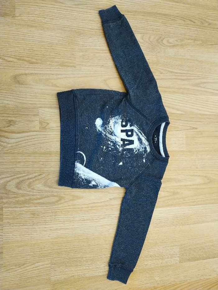 Sweat gris chiné Spao Tex