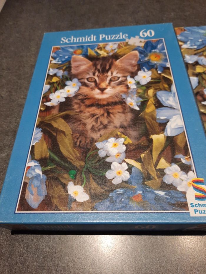 Puzzle chat 60 pièces - photo numéro 3