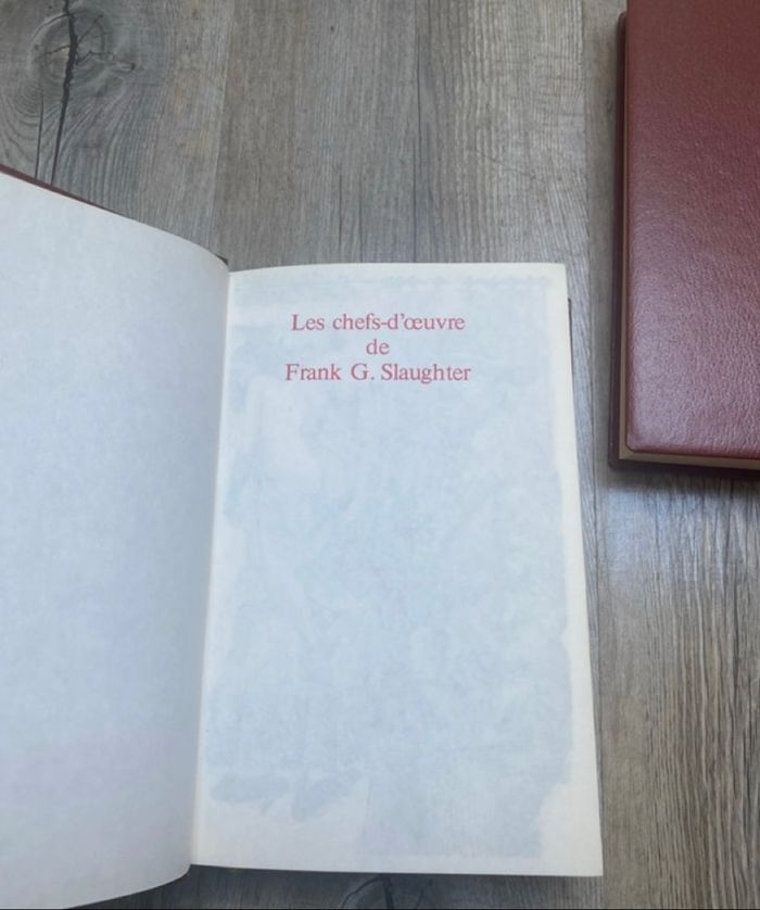 Lot de deux livres Femmes de médecins et Hôpital général de Franck G.Slaughter - photo numéro 5