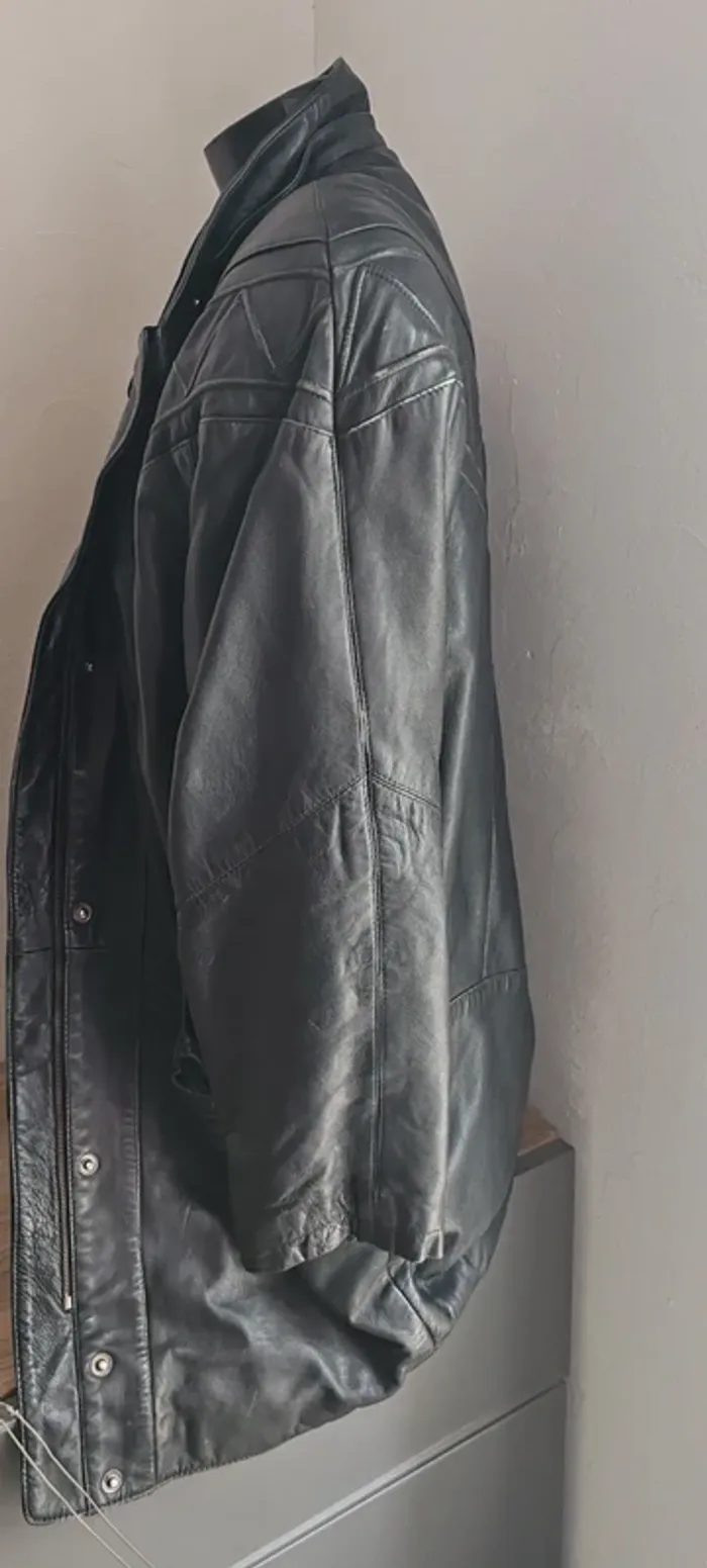 Veste en cuir homme taille 50 - photo numéro 2