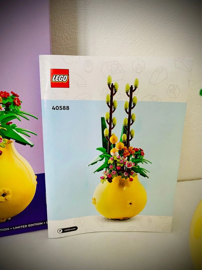 LEGO 40588 - Le Pot de Fleurs - Complet avec Boîte et Notice - photo numéro 10