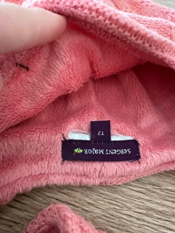 Ensemble bonnet écharpe moufles - photo numéro 2